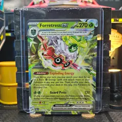 Forretress ex Paldea Evolved Ultra Rare Pokemon TCG 005/193 Scarlet Violet SV02 - Image 1