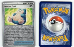 SNORLAX DOLL 175/182 UNCOMMON PARADOX RIFT POKEMON REVERSE HOLO NM - Image 1