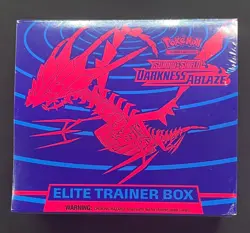 Pokemon TCG: Sword & Shield—Darkness Ablaze Elite Trainer Box - Damaged - Image 1