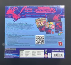 Pokemon TCG: Sword & Shield—Darkness Ablaze Elite Trainer Box - Damaged - Image 3