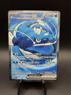 Pokemon TCG Dondozo EX 211/182 SV Destined Rivals Ultra Rare Full Art Holo - Image 1