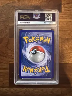 2007 POKEMON DIAMOND & PEARL SECRET WONDERS #2 BLASTOISE-REVERSE HOLO PSA 8 - Image 2