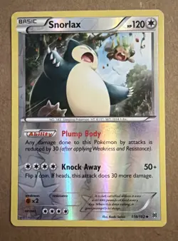 Snorlax - 118/162 - Uncommon Reverse Holo - BREAKthrough - Pokemon - Image 1