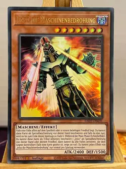 Jinzo die Maschinenbedrohung LED7-DE031 Ultra Rare Deutsch NM YUGIOH - Image 1