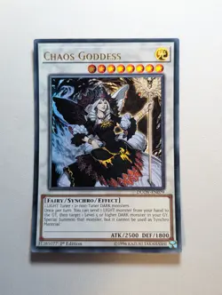 Yugioh - Chaos Goddess - DUOV-EN079 - Ultra Rare - 1st Edition - Image 1