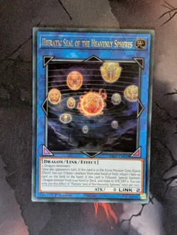 Hieratic Seal of the Heavenly Spheres RA02-EN039 Ultra Rare 1st Edition - Image 1