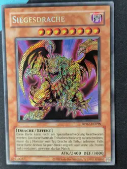 Siegesdrache RP02-DE098 (2020) Secret Rare Deutsch NM Yugioh - Image 1