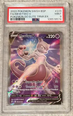 Mewtwo V SWSH229 SWSH: Sword & Shield Promo Cards Holo - Image 1