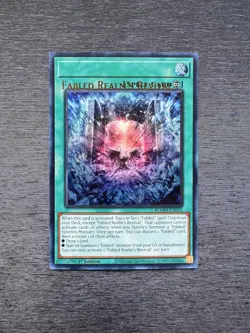YuGiOh! Fabled Realm’s Revival BLMM - Error Misprint Name Shift 1st Edition NM - Image 1