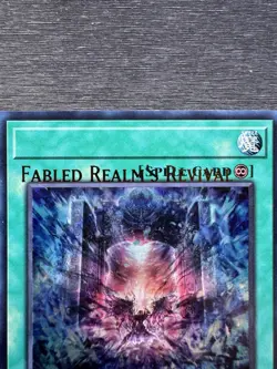 YuGiOh! Fabled Realm’s Revival BLMM - Error Misprint Name Shift 1st Edition NM - Image 3