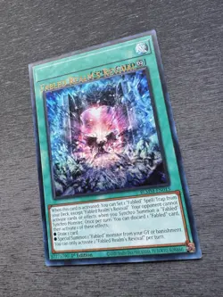 YuGiOh! Fabled Realm’s Revival BLMM - Error Misprint Name Shift 1st Edition NM - Image 4