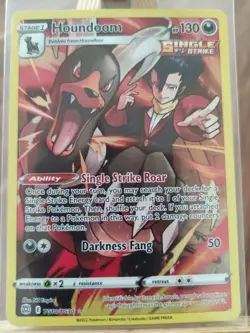 Houndoom TG10/TG30 Brilliant stars Trainer Gallery Ultra Rare Pokemon Card * New - Image 1