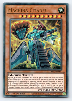 Machina Citadel - SR10-EN001 - Ultra Rare 1st Edition Yugioh - Image 1