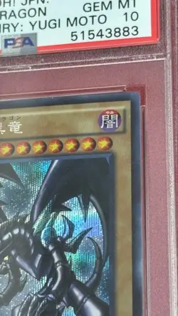 PSA10 Red-Eyes Black Dragon Secret Yu-Gi-Oh! Japanese - Image 3