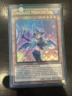Chocolate Magician Girl - MVP1-EN052 - Ultra Rare 1st Edition Yugioh - Image 1