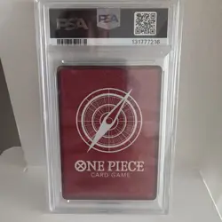 2025 ONE PIECE PSA MAGAZINE EXCLUSIVE #001 SHANKS PSA 10 - Image 3