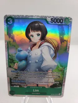 Lim OP09-037 SR Super Rare Foil One Piece TCG English - Image 1