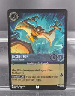 Disney Lorcana Lexington - Small in Stature 183/204 Whispers in the Well UC Foil - Image 1