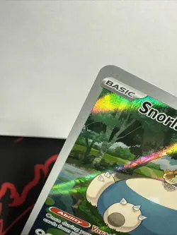 Pokemon TCG Snorlax SVP 051 Black Star Promo 151 Promo Centered NM Fresh Card - Image 2