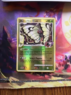 Pokemon Card - Butterfree FB Supreme Victors 17/147 Rare Reverse Holo - Image 1
