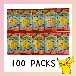 Pokemon Card McDonald's Promo 100 Packs Pikachu 020/M-P and Random Card Japanese - Image 1