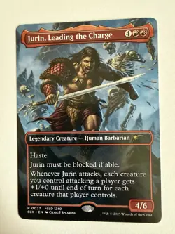 Jurin, Leading the Charge - Near Mint MTG SLX - Image 1