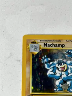 Machamp Holo 8/102 1st Edition 1999 Pokemon Card TCG NP - Image 2