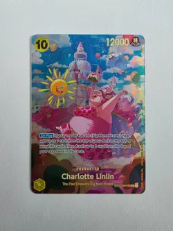 One Piece Card Game Charlotte Linlin OP03-114 SP Super Rare - Image 1