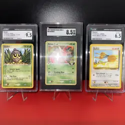 Pokemon Graded Card Lot (3 Slabs) - Scizor 4 SGC 8.5, Seedot CGC 9.5, Doduo BS2 - Image 2