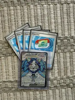 Pokemon TCG Twilight Masquerade Lot – Poke Pad & Ogerpon ex – English Cards - Image 1