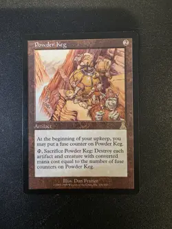 MTG English Powder Keg Light Play Normal Urza's Destiny - Image 1