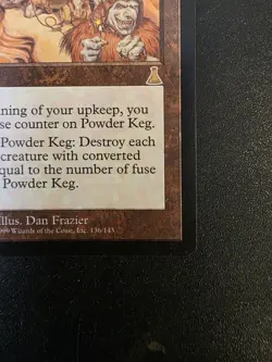 MTG English Powder Keg Light Play Normal Urza's Destiny - Image 5