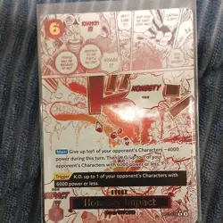 One Piece CCG Honesty Impact OP11-018 Foil Event Card Koby - Image 1