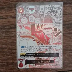 One Piece CCG Honesty Impact OP11-018 Foil Event Card Koby - Image 2