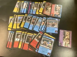 WWE Raw Deal CCG Starter Lot 60+ Cards Viscera Superstar + Foil Lawn Maintenance - Image 1