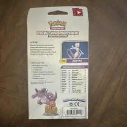 Pokemon Mewtwo Mayhem Theme Deck Evolutions Starter Deck Play Online 60 Cards - Image 4