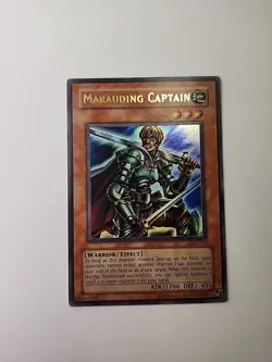 Marauding Captain LOD-018 Ultra Rare Yu-Gi-Oh TCG Card - NM - Image 1