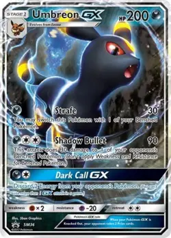 Pokemon Umbreon GX - SM36 NM 1st Edition Normal SM Promos - Image 1