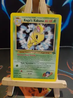Kogas Kakuna Gym Challenge Pokemon Card 47/132 Uncommon, Near Mint/Lp Condition - Image 1