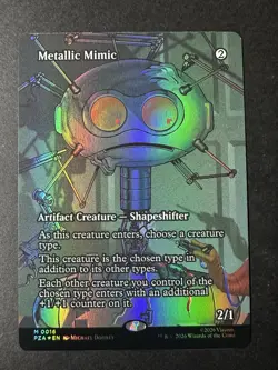 Metallic Mimic (Borderless Foil) - 0016 - PZA - Teenage Mutant Ninja Turtles NM - Image 1