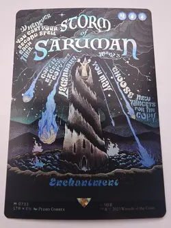 Storm of Saruman (Borderless Poster) Universes Beyond: LOTR NM - Image 1