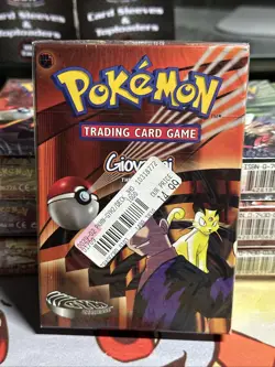 Giovanni Gym Challenge 2000 SEALED Theme Deck Vintage WOTC Pokemon Card TCG - Image 1