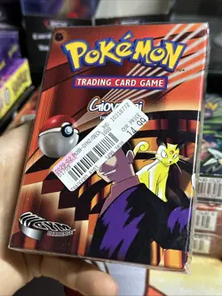 Giovanni Gym Challenge 2000 SEALED Theme Deck Vintage WOTC Pokemon Card TCG - Image 2