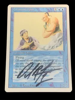 Signed MtG Magic Dan Frazier Artist Proof - Revised - MAHAMOTI DJINN - 1/100 NM - Image 2