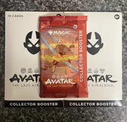 Magic the Gathering Avatar the Last Airbender Collector Booster x 3 - Image 1