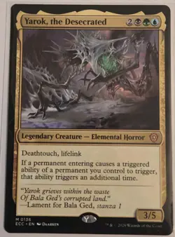 Yarok, the Desecrated Commander: Lorwyn Eclipsed Regular - Image 1