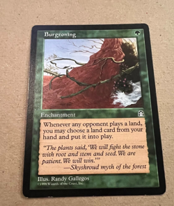 Burgeoning - Stronghold - MTG - Magic the Gathering - Image 1