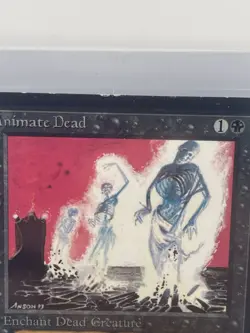 RARE MAGIC THE GATHERING ANIMATE DEAD BETA CARD STORED CAREFULLY SINCE 1993 - Image 2