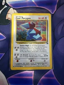 Near Mint Cool Porygon Black Star Promo #15 Holo Pokemon Card - Image 1