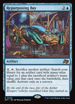 [MTG] Repurposing Bay (Foil) (0056) (DFT) NM - Image 1